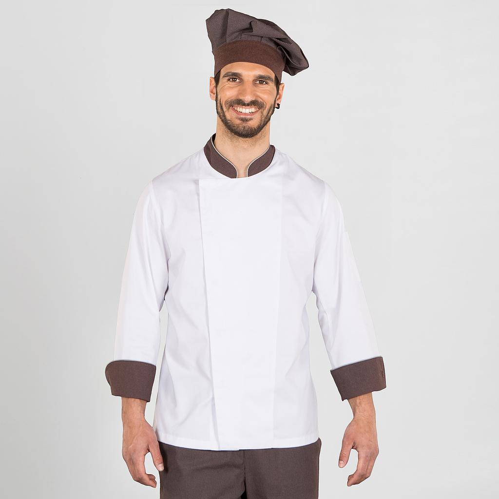GARY'S Vera veste chef cuisine loneta bleu gris