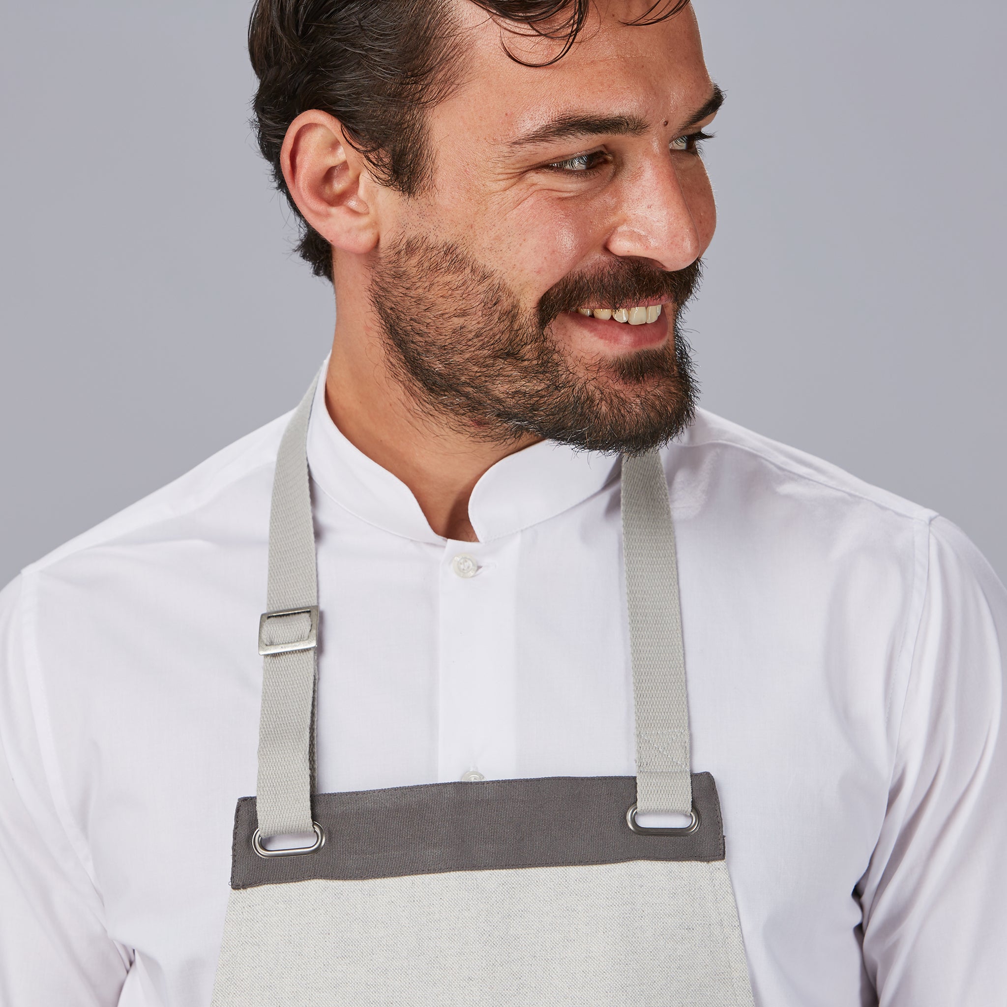 Tablier Gary's bavette bicolore noir 88x74 cm TU