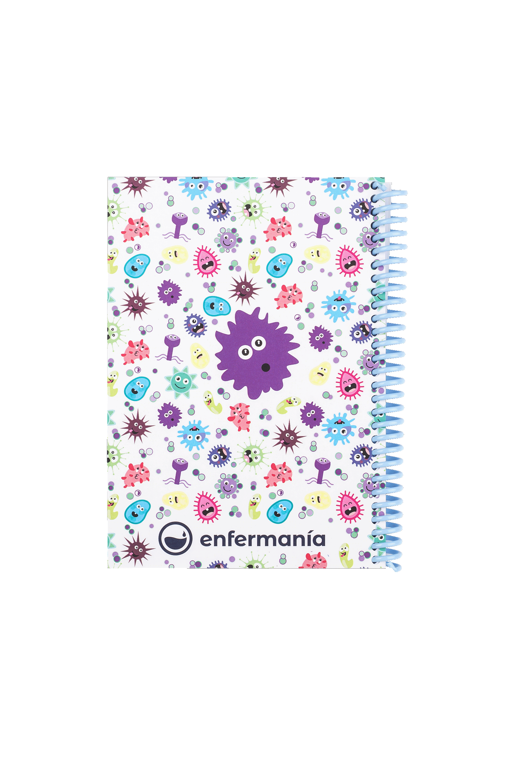 Enfermania Papelería Virus carnet A6 50 pages