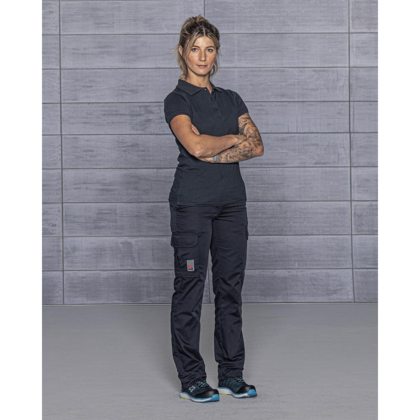 Würth MODYF Job+ Polo Femme Bleu Marine S Coton Travail