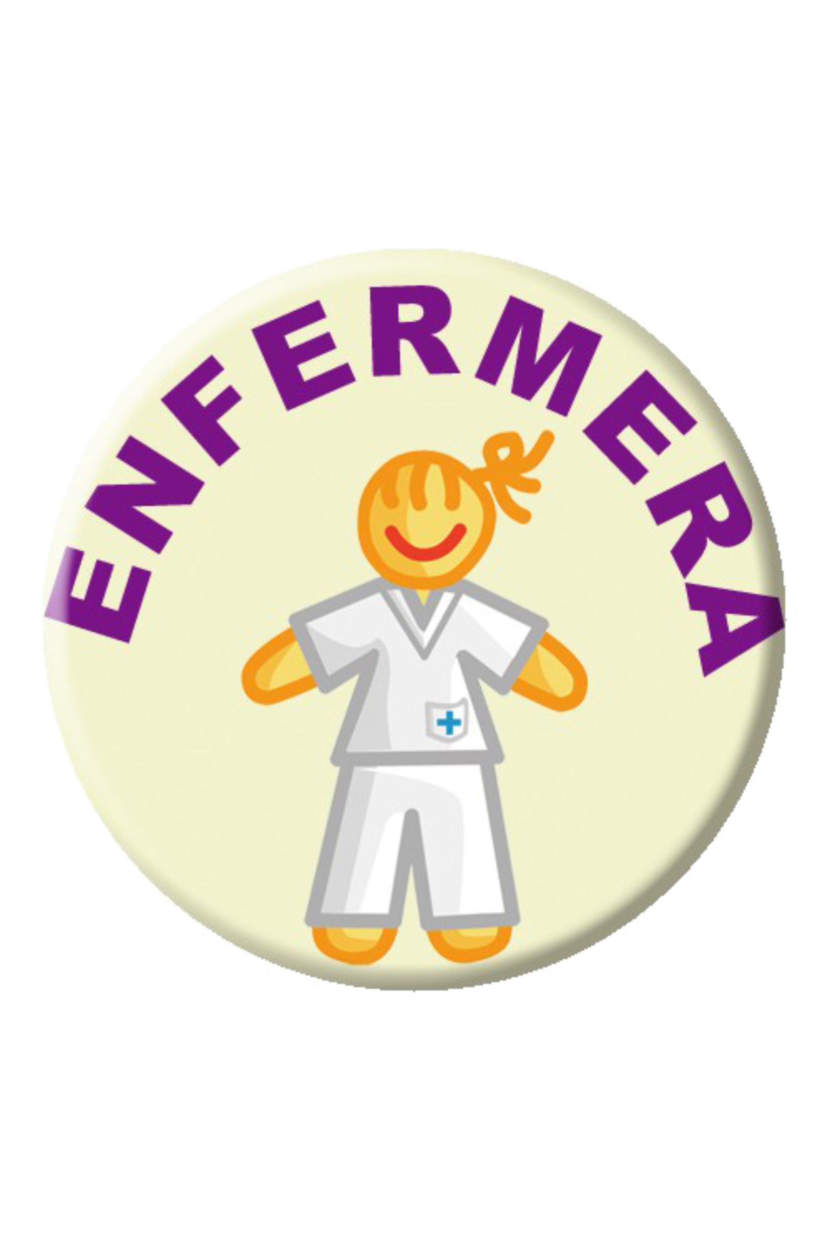Enfermania Regalos Chapa Enfermera badge 38 mm métal