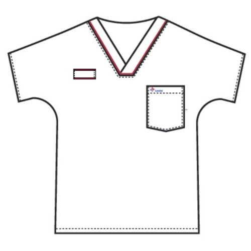 Enfermania Landau bluson blouse médicale bleu marine XS