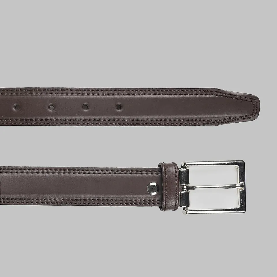 Gary's Add-Ons Belt Man ceinture cuir homme bleu marine 95 cm