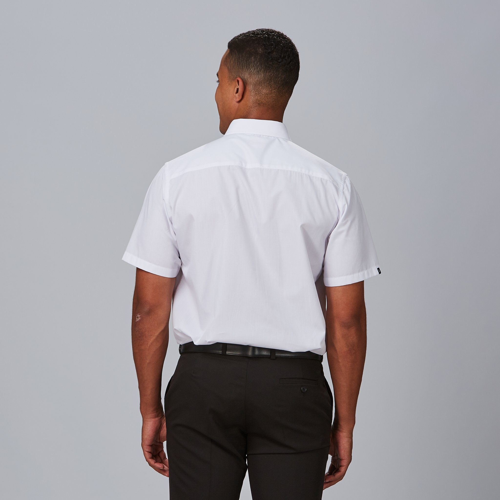 Gary's Shirts chemise travail homme noir manches courtes