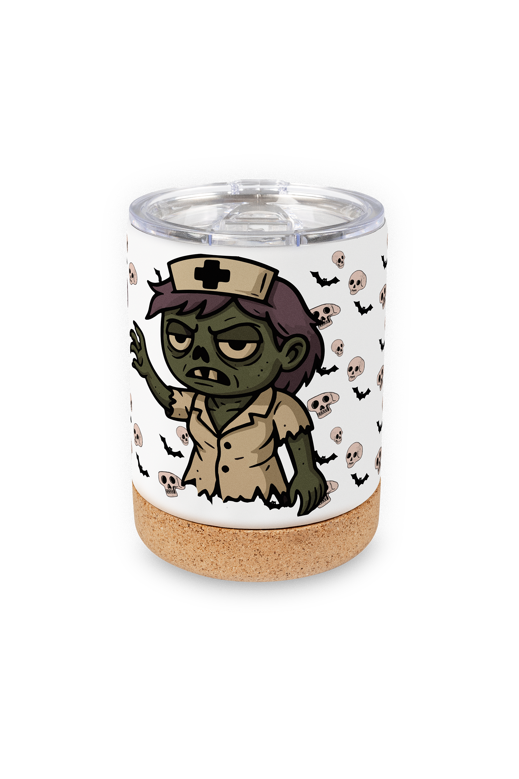 Enfermania Regalos mug isotherme 330 ml halloween inox
