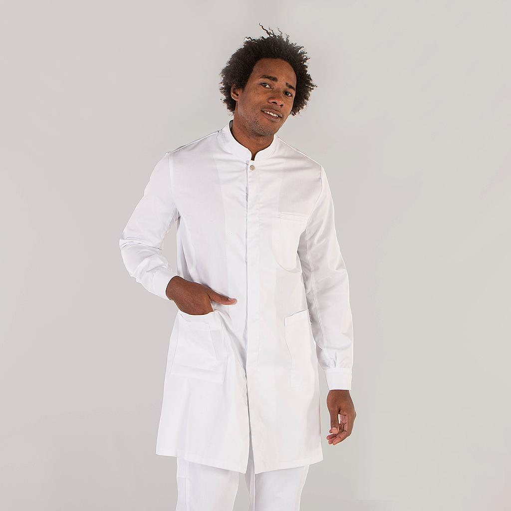 GARY'S Artur blouse homme blanche manches longues santé