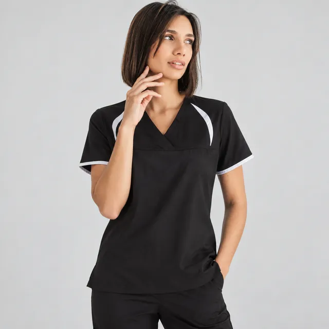 Gary's Sara Tunique Médicale Femme Noir Sarga