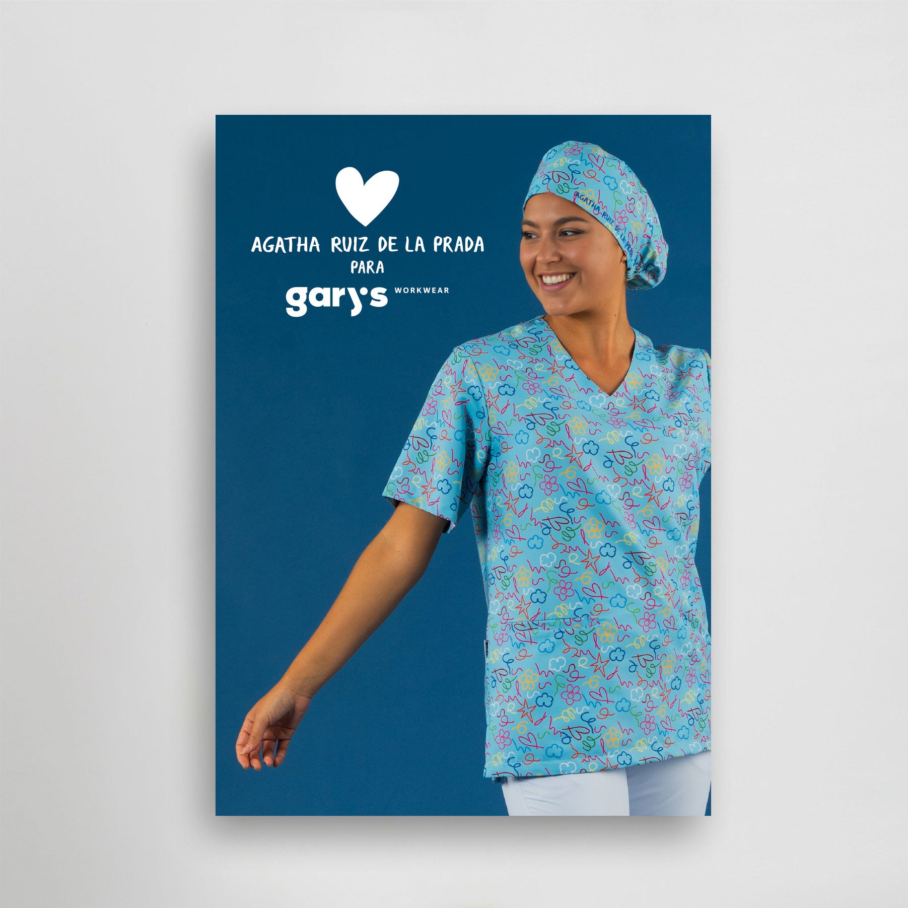 GARY'S Agatha poster santé A2 vitrine