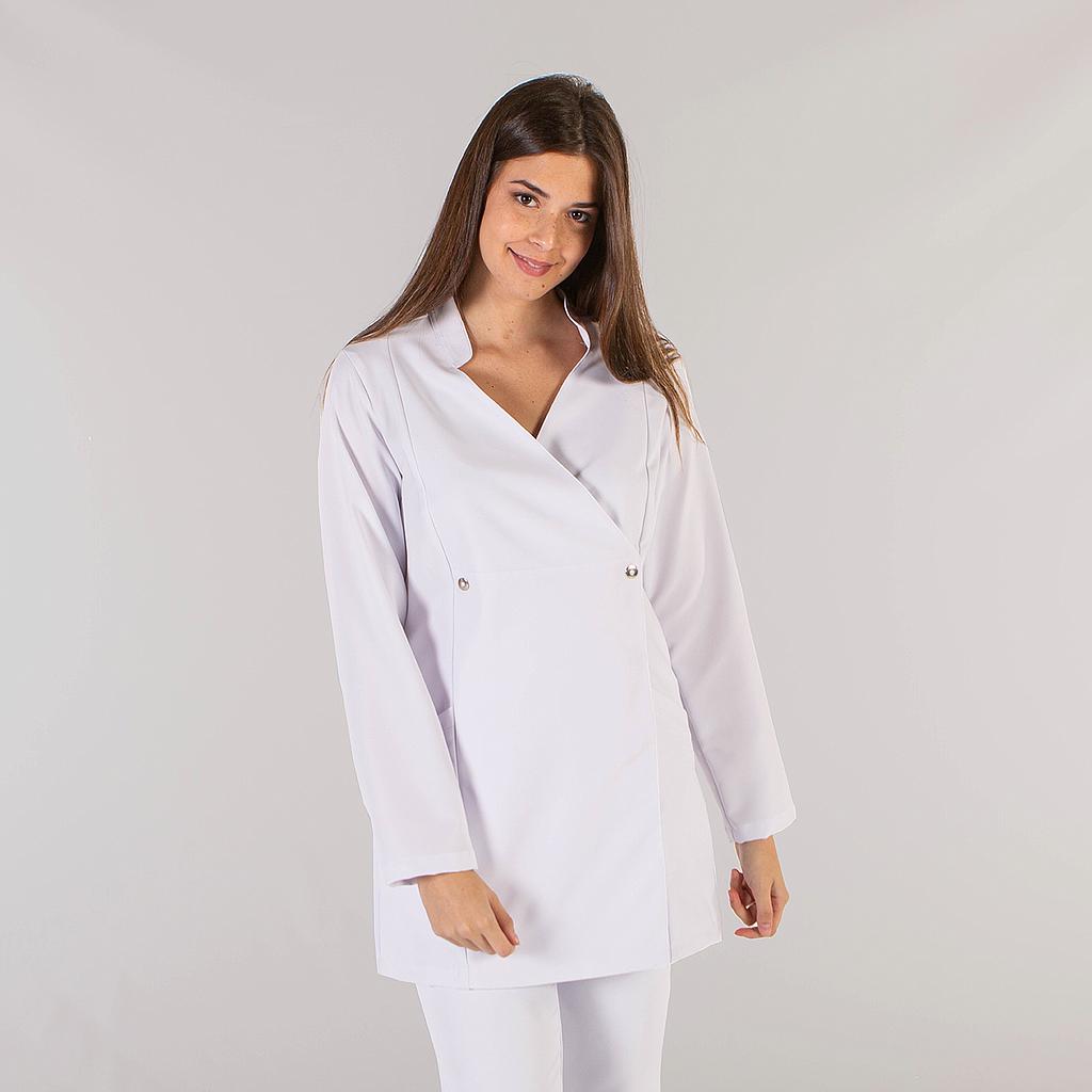 Gary's Tania blouse médicale femme blanche microfibre