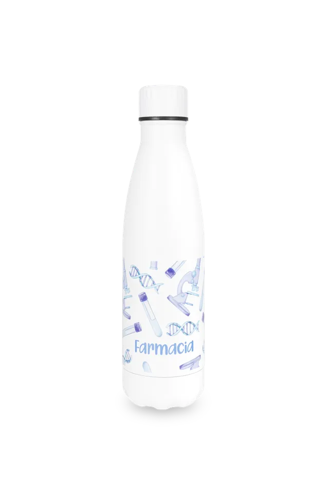 Enfermania Regalos Laboratoire Pharmacie bouteille inox 700 ml