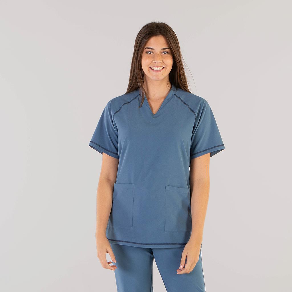 GARY'S Blouses Gari tunique médicale noire microfibre