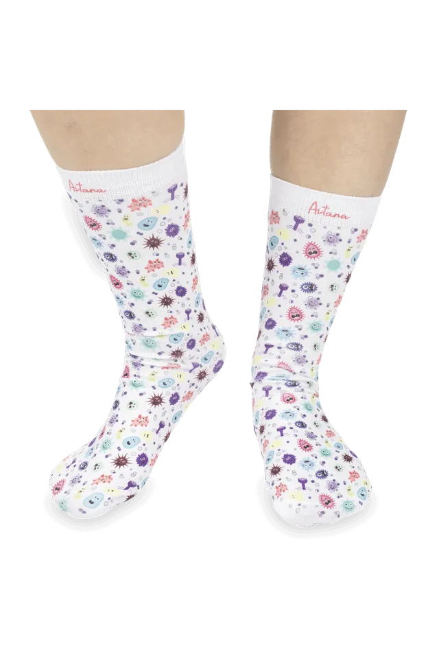 Enfermania Ropa chaussettes Virus Collection polyester