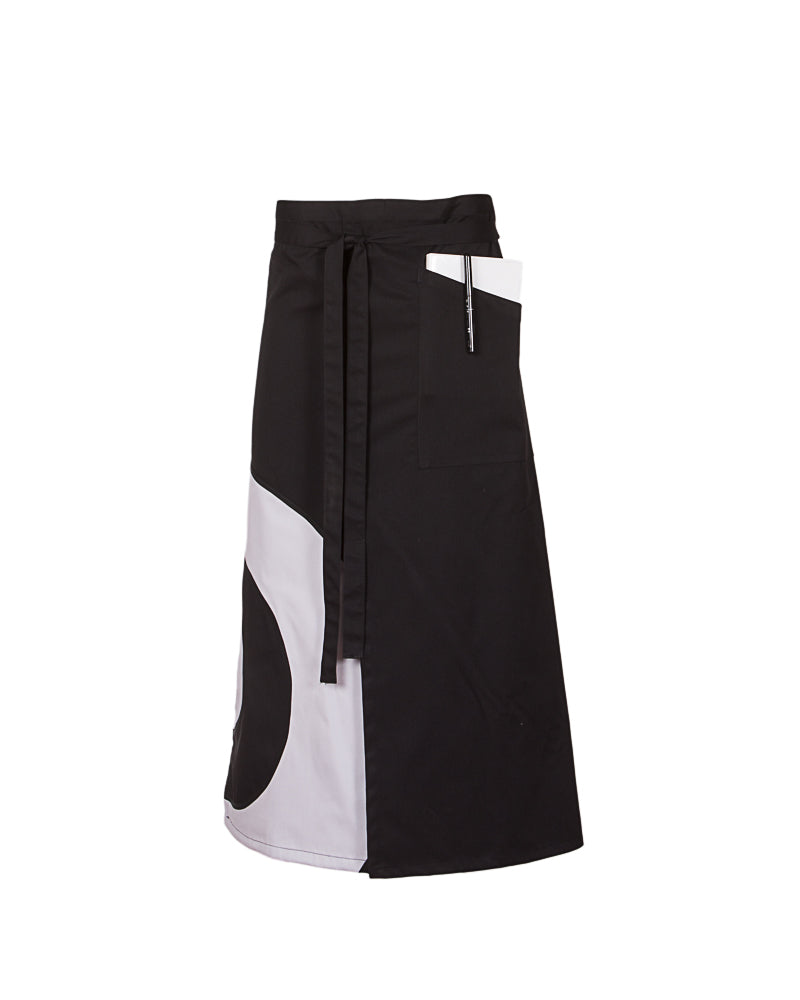 Gary's Aprons tablier bistrot Circle gris 0,90x0,75