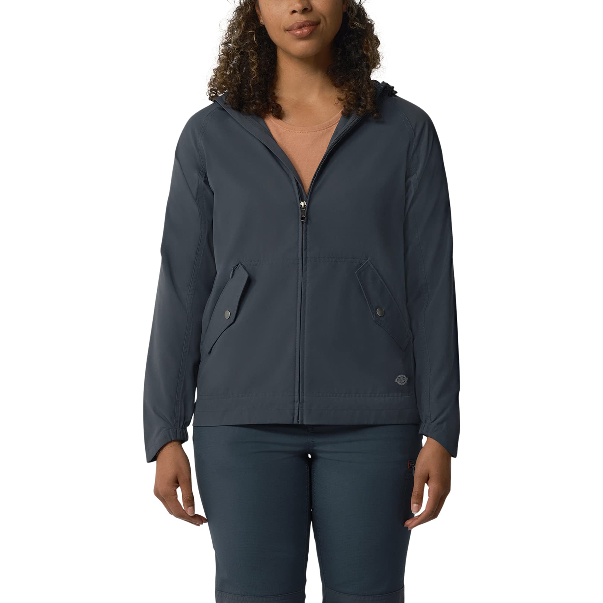 Dickies Performance veste femme bleu capuche déperlante