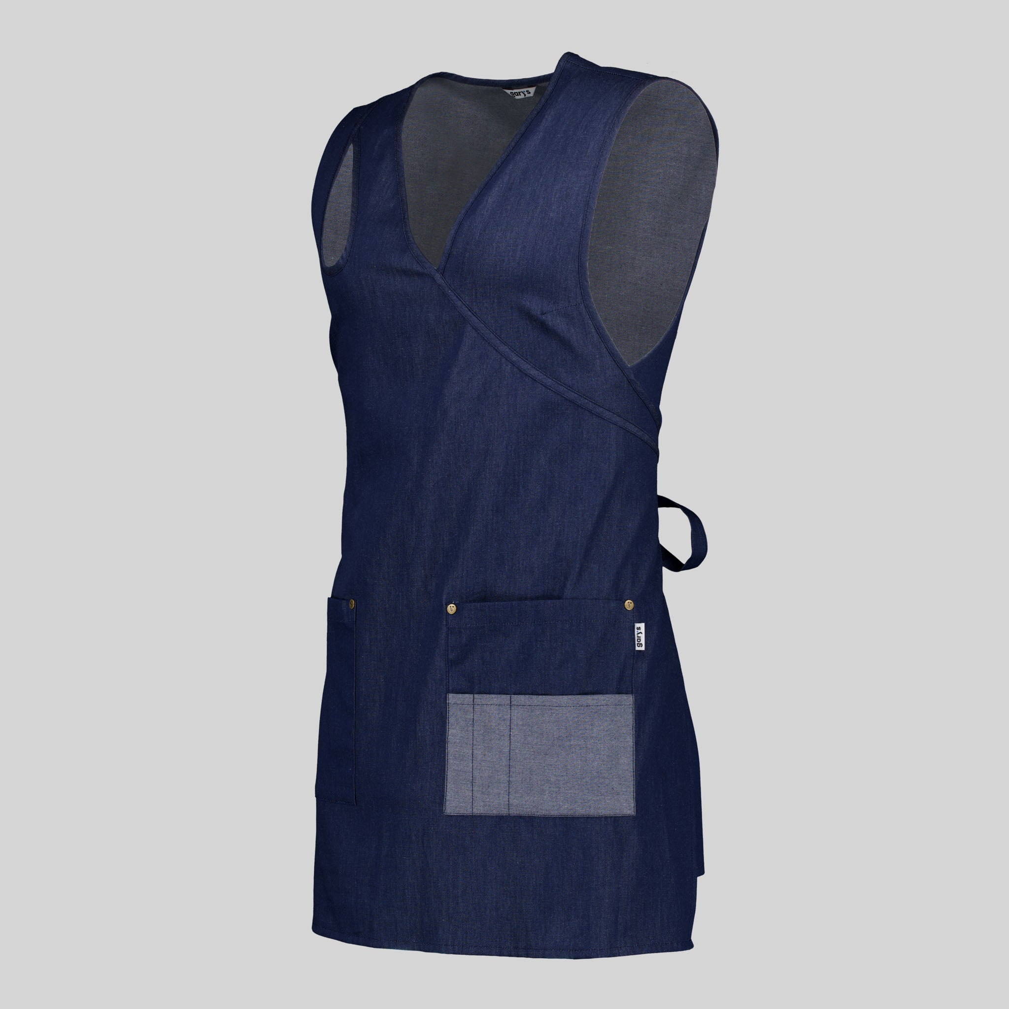 Gary's Chasubles Tablier Narciso Saphir TU Denim 5 Poches