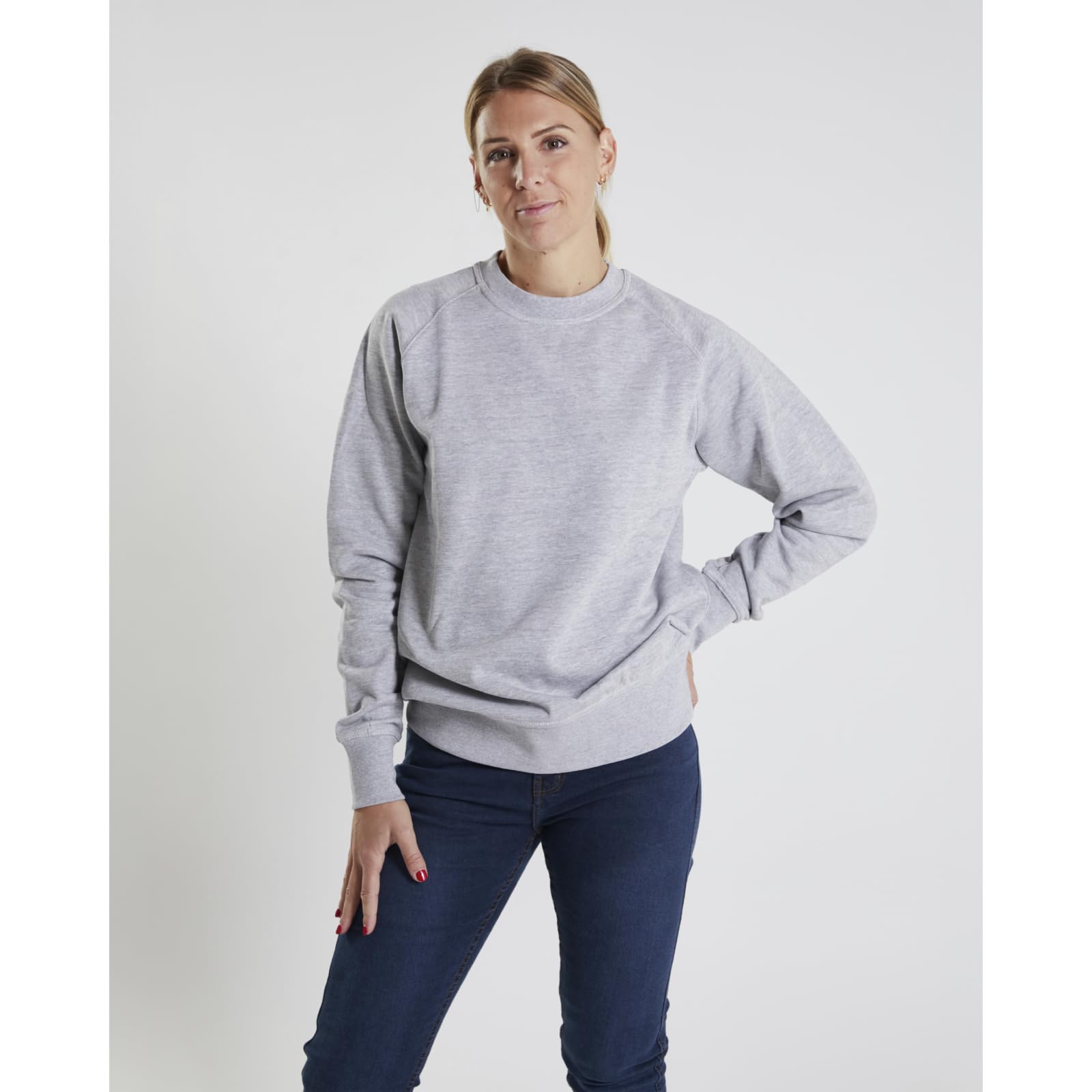 Würth MODYF Les essentiels sweat col rond gris taille L