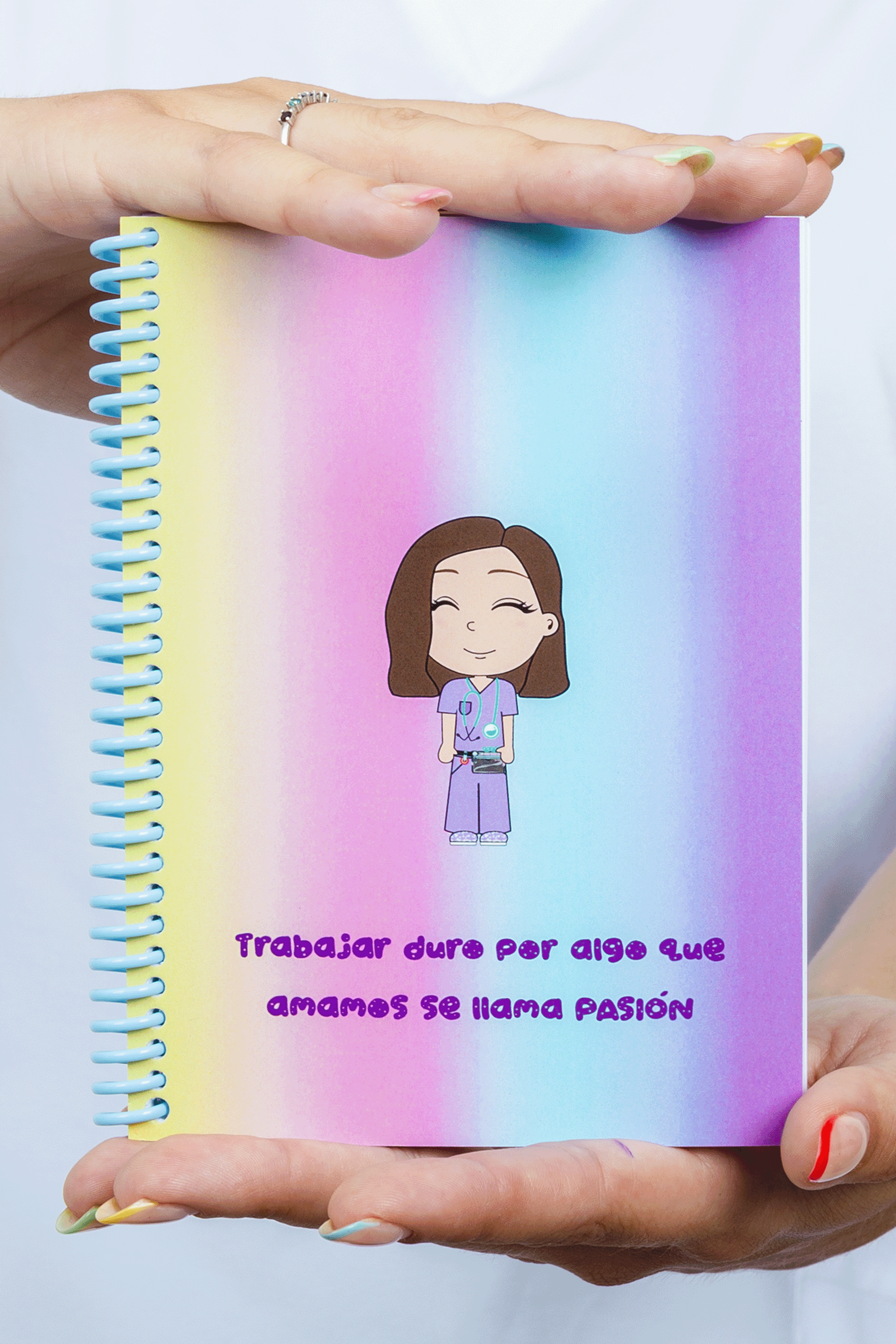 Enfermania Papelería Carnet A6 Basic Colours 50 pages poche