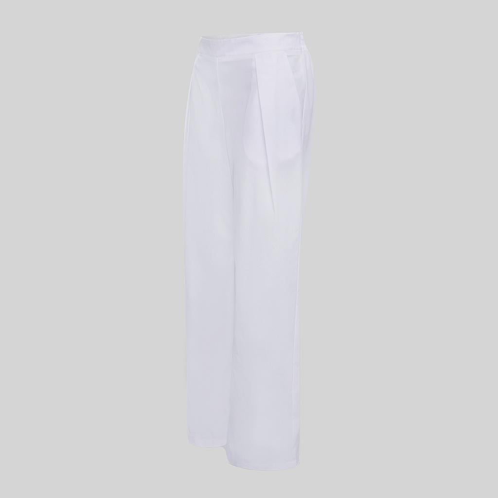 Gary's pantalon médical femme noir droit à pinces recyclé