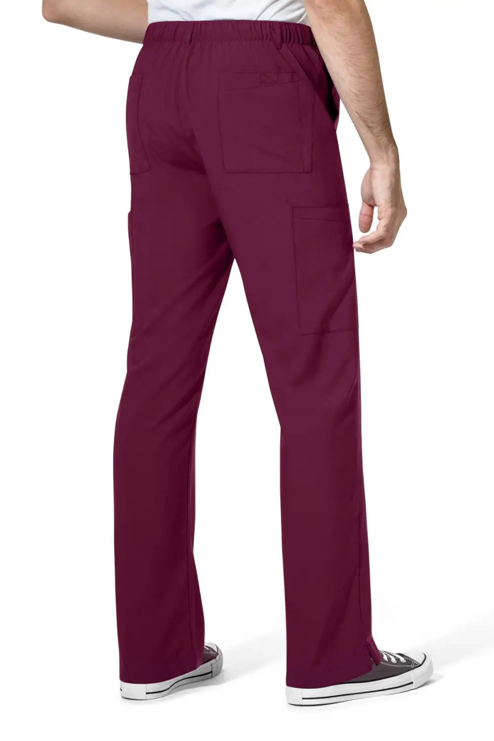 Aelin LUCA W123 pantalon de bloc Bordeaux homme stretch