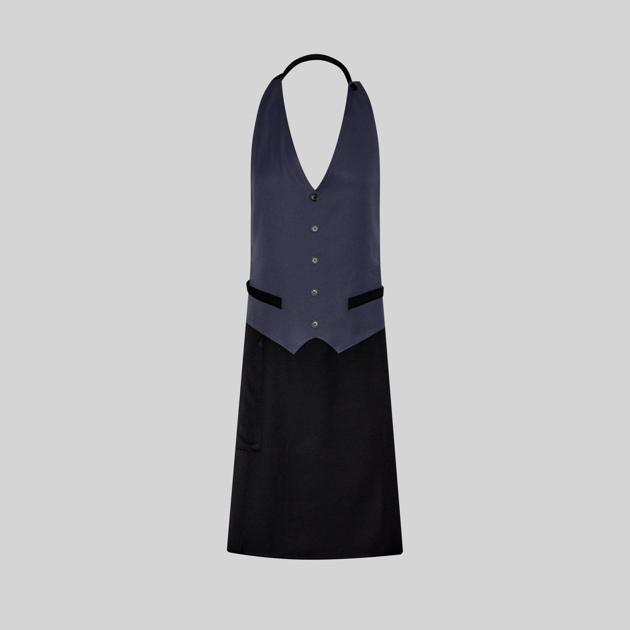 Gary's Aprons tablier gilet 77x74 cm marengo