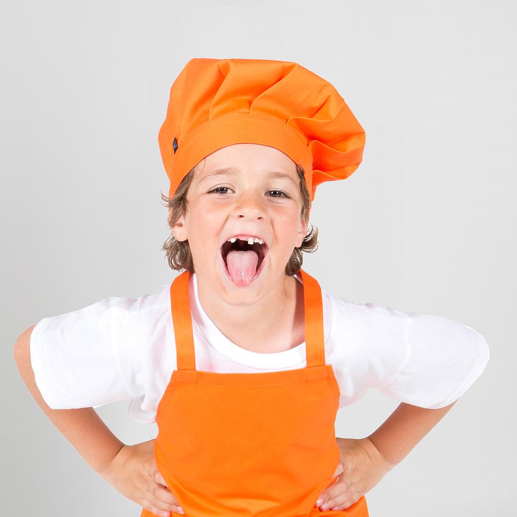 Gary's Children Toque Chef Enfant Turquoise Taille 6 Velcro