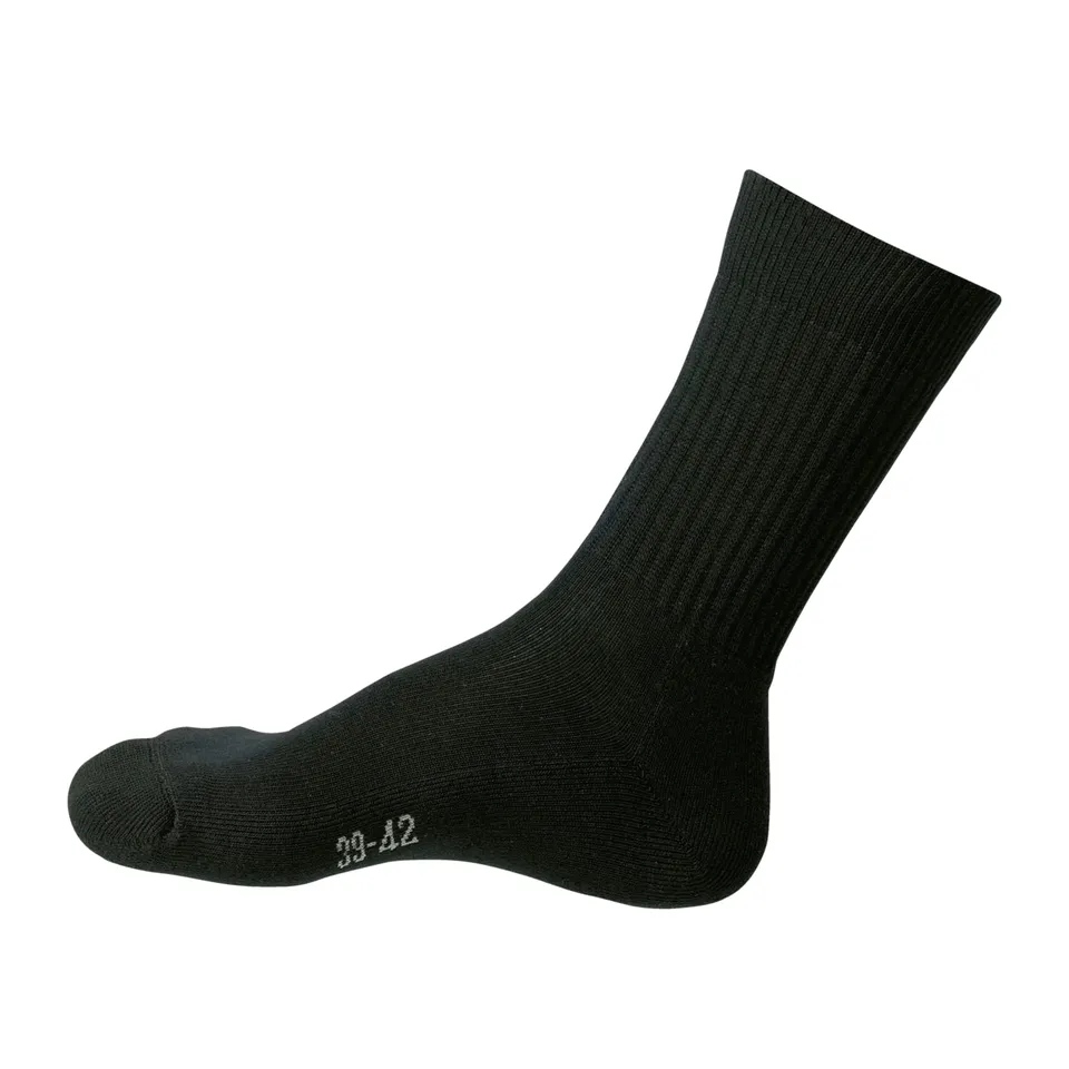 Würth MODYF Chaussettes de travail noires 4 paires 39-42 coton