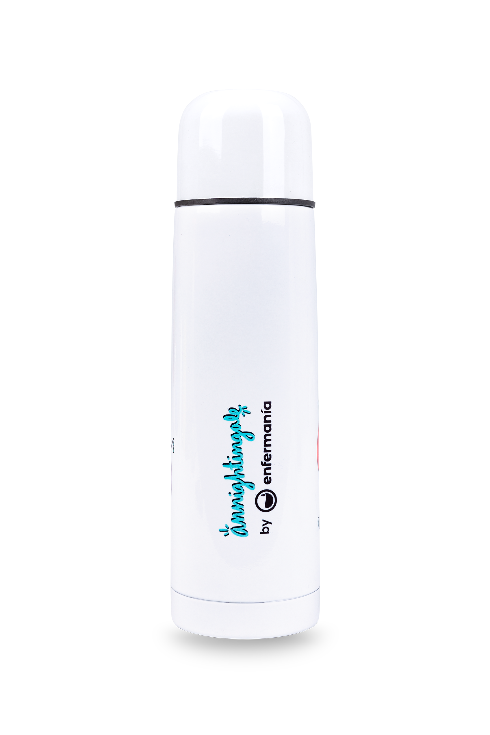Enfermania Rebelheart thermos inox 500 ml personnalisable