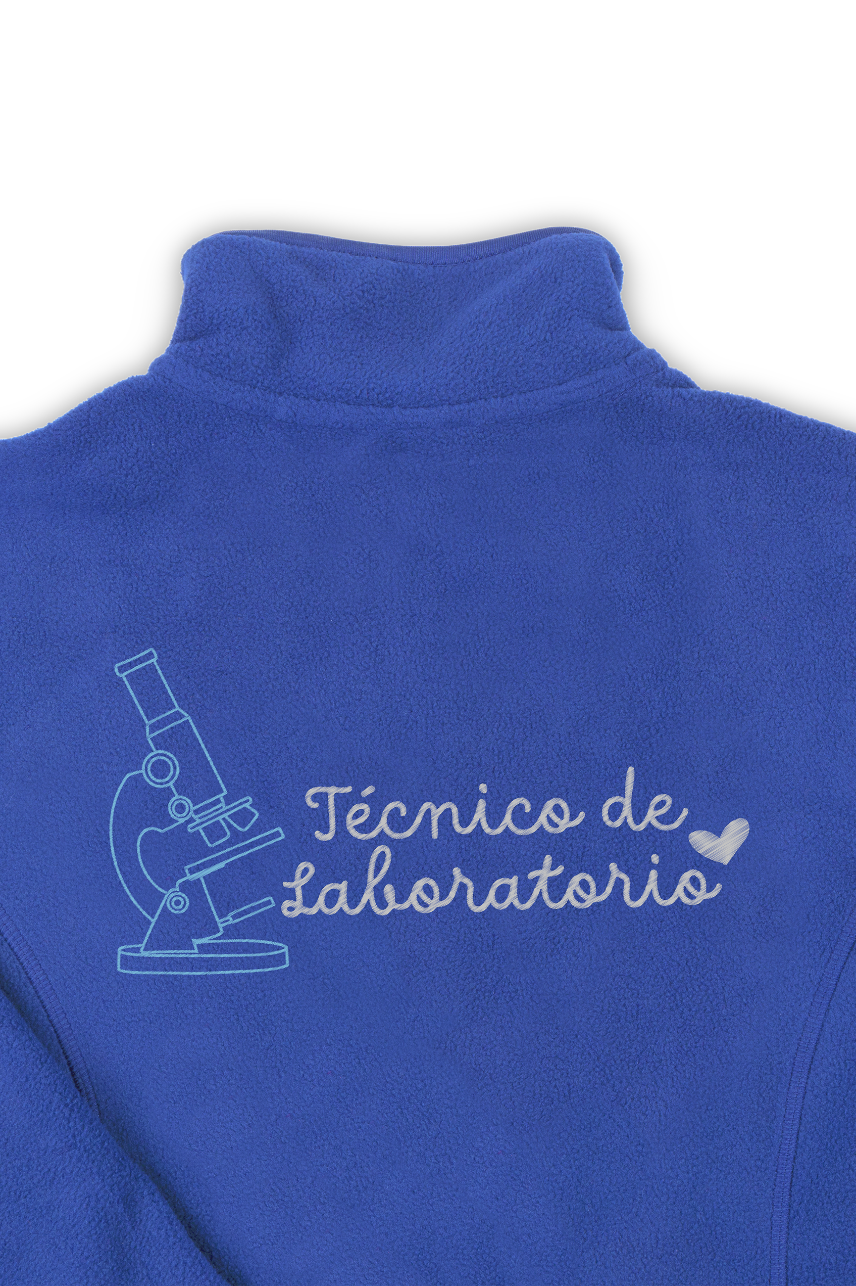 Enfermania Ropa Polaire Médicale Femme Bleu Klein Technicienne Labo