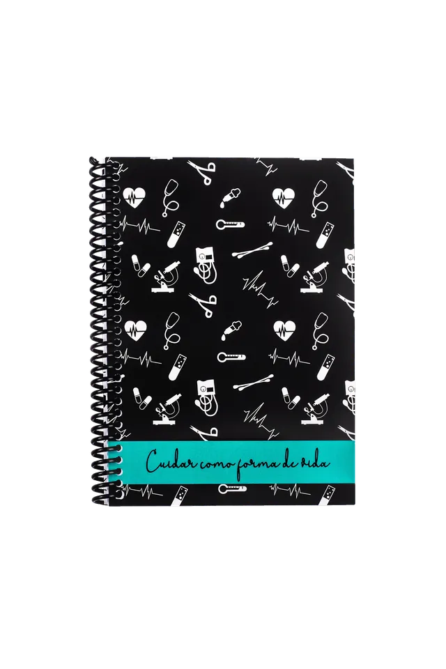 Enfermania Papelería Libreta A6 Black Edition carnet poche