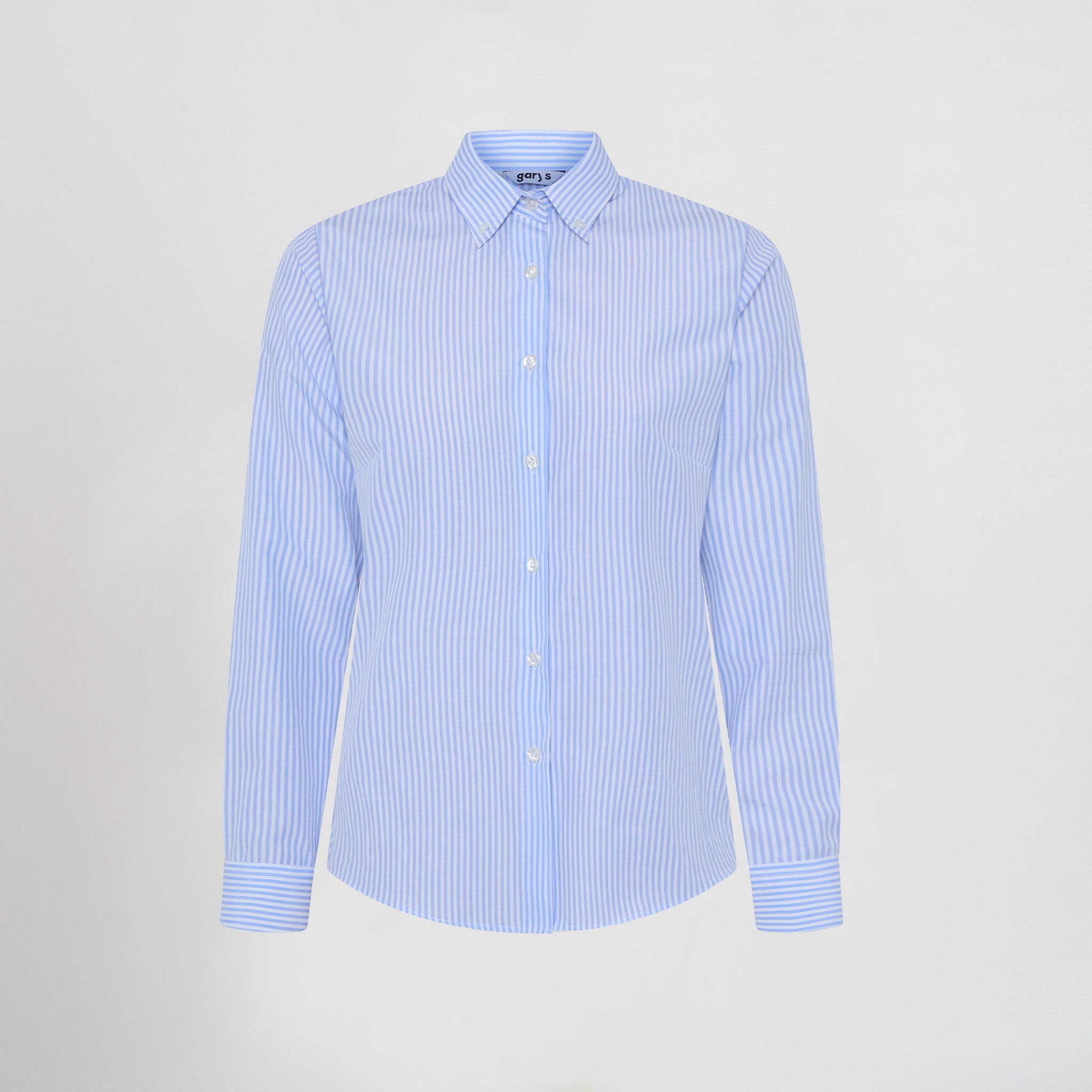 Gary's Annalisa chemise femme rayée bleue slim
