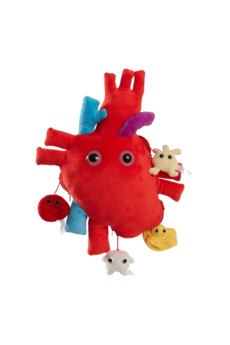 Enfermania Giantmicrobes Peluche Cœur Échelle 1:1