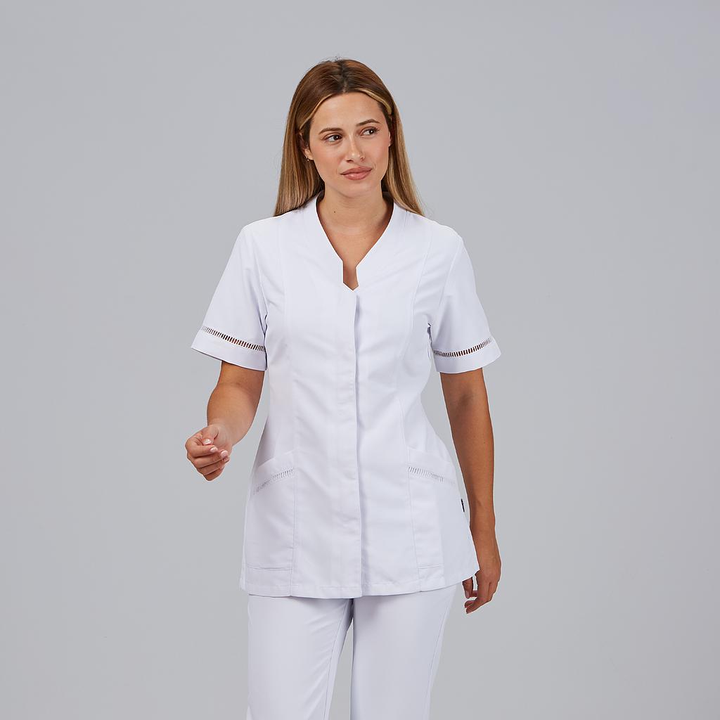 GARY'S Fatima Blouse de travail femme noire microfibre