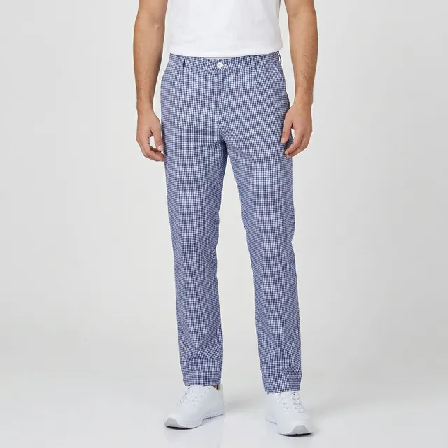 GARY'S pantalon cuisine mixte vichy marine taille 36