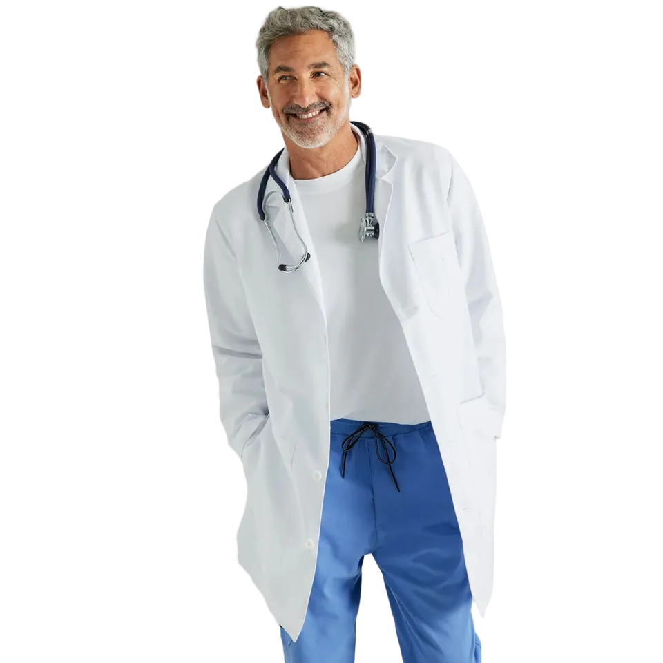 Enfermania Grey’s Anatomy blouse homme blanche élastique