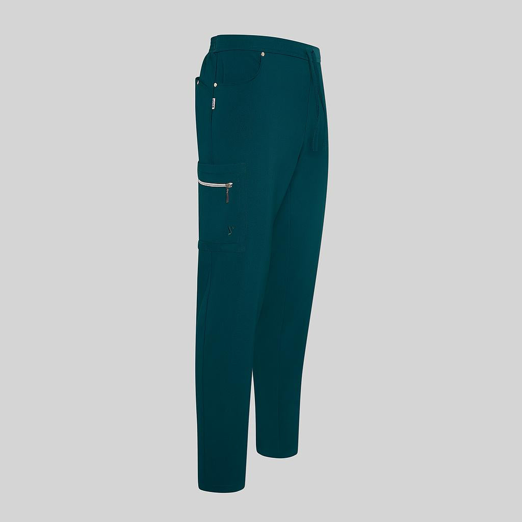 Gary's Pants pantalon médical noir M multipoche stretch