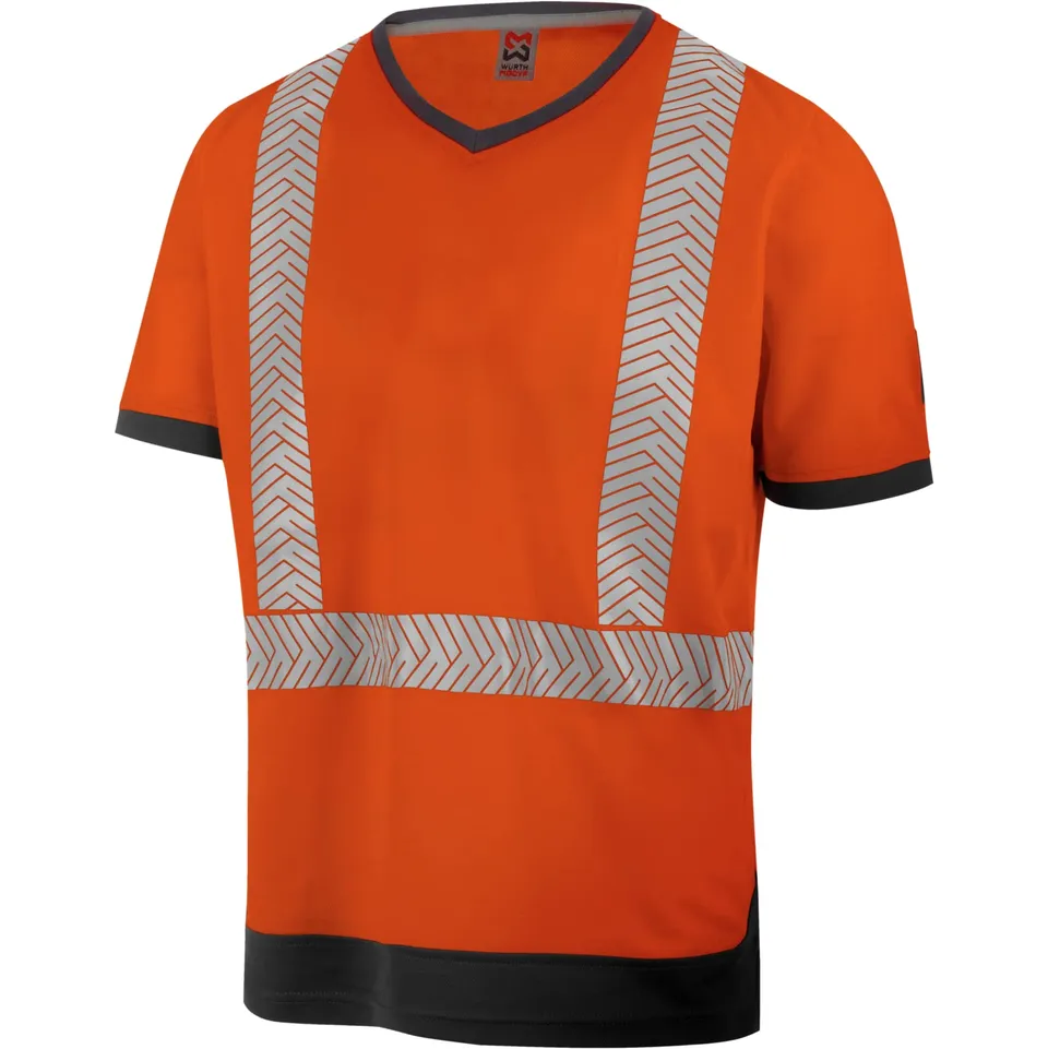 Würth MODYF Fluo tee-shirt travail orange haute-visibilité 4XL