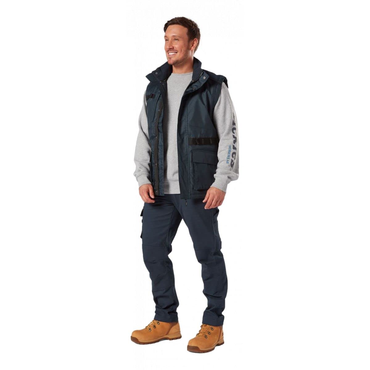 Dickies Utility Bodywarmer gilet imperméable marine L