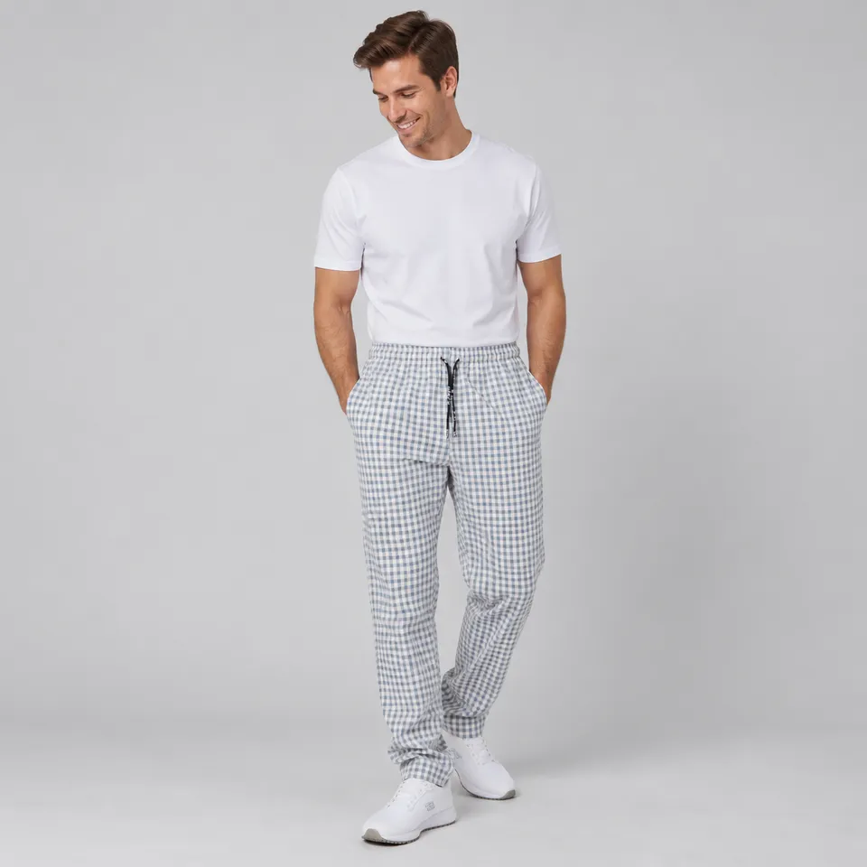 Gary's Pants Bambula pantalon cuisine vichy azafat coton