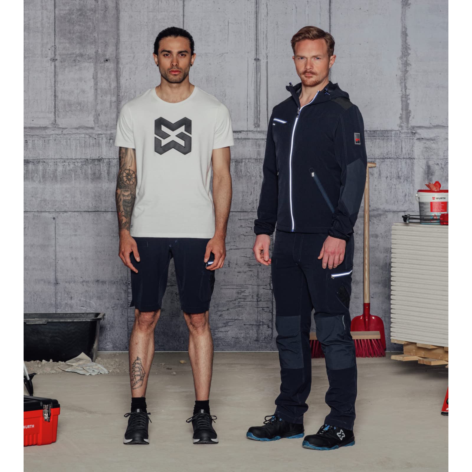 Würth MODYF Stretch Evolution softshell S bleu stretch