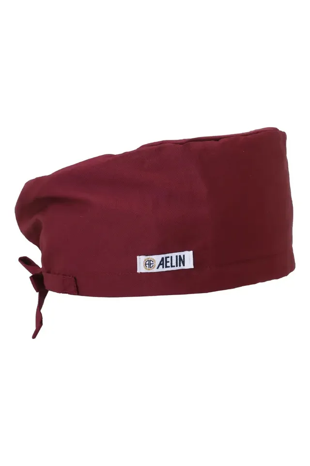 Aelin Paris Bordeaux calot médical couvrant coton