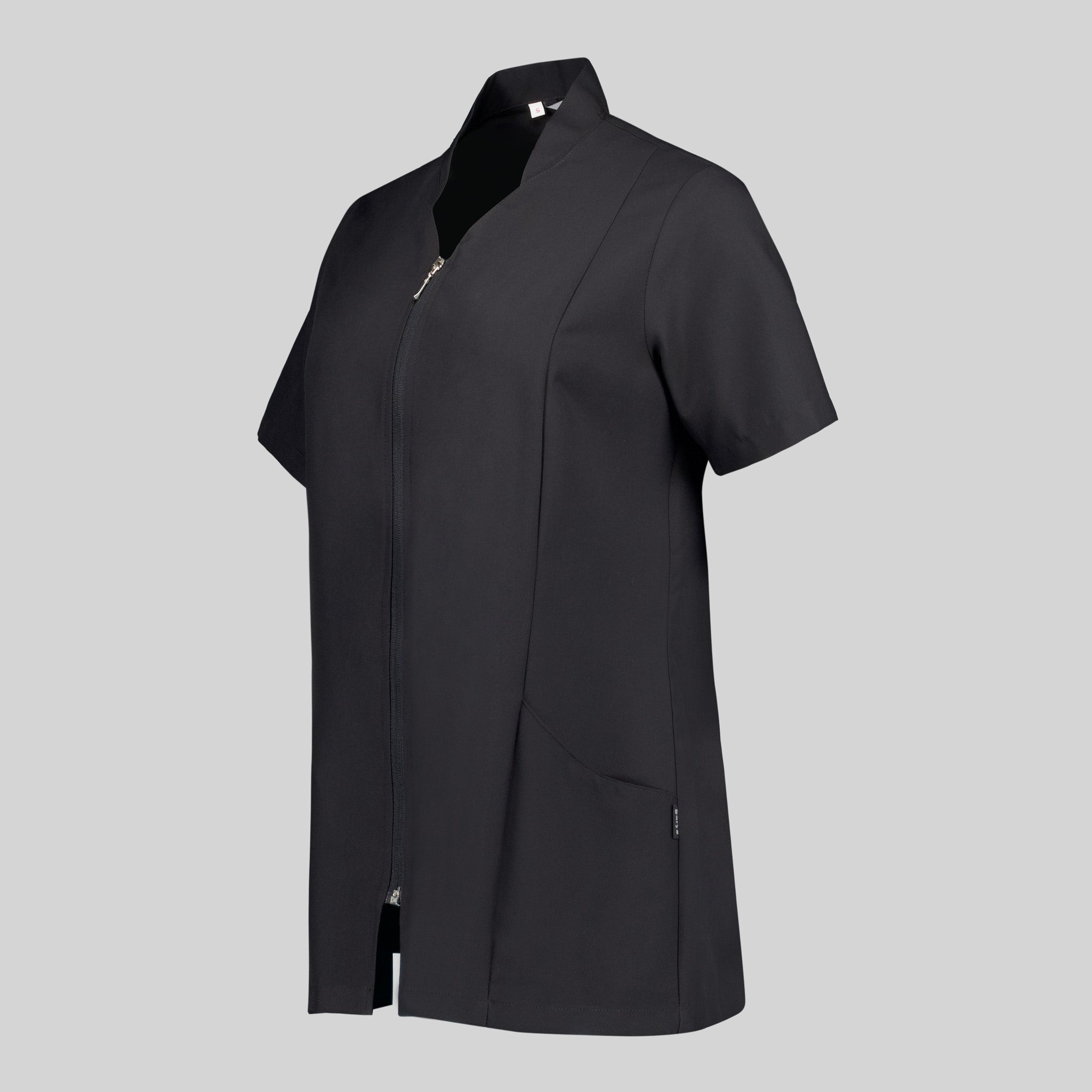 GARY'S Menorca blouse femme noire manches courtes