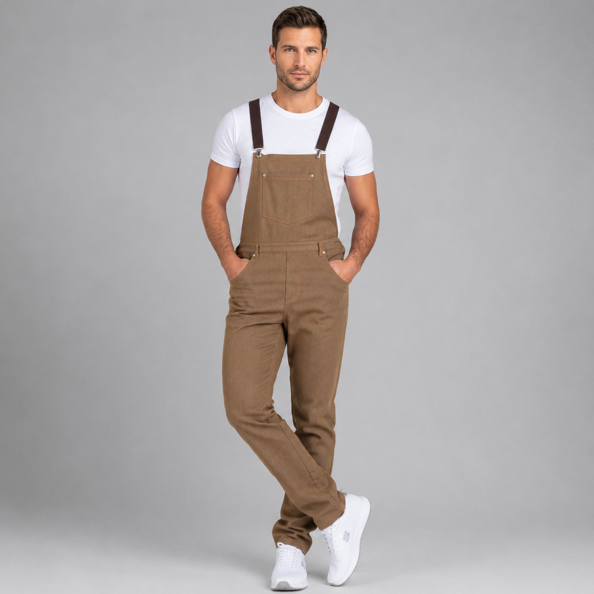 Gary's Denim salopette travail unisexe stretch