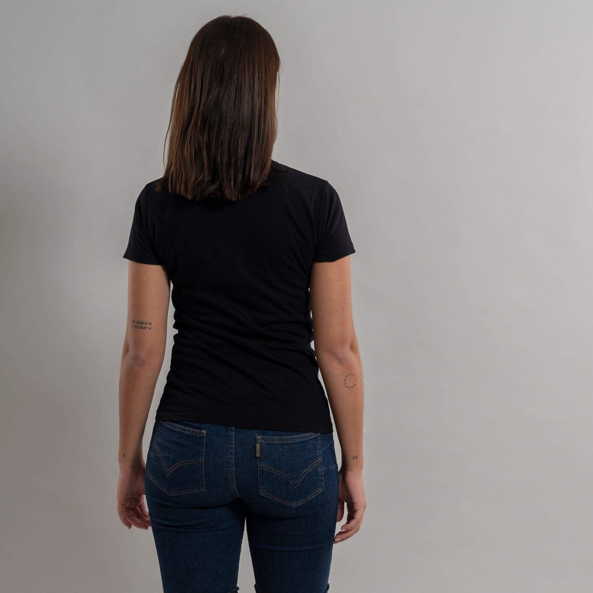 Gary's T-Shirts T-shirt Loarre femme noir coton