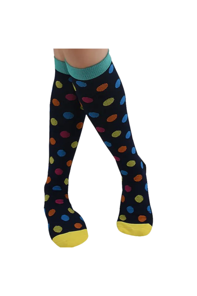 Enfermania Ropa Colorful chaussettes compression S/M