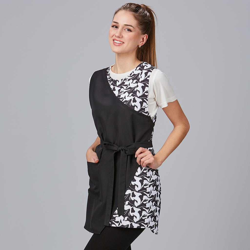 GARY'S Dedalera tunique coiffure noire microfibre