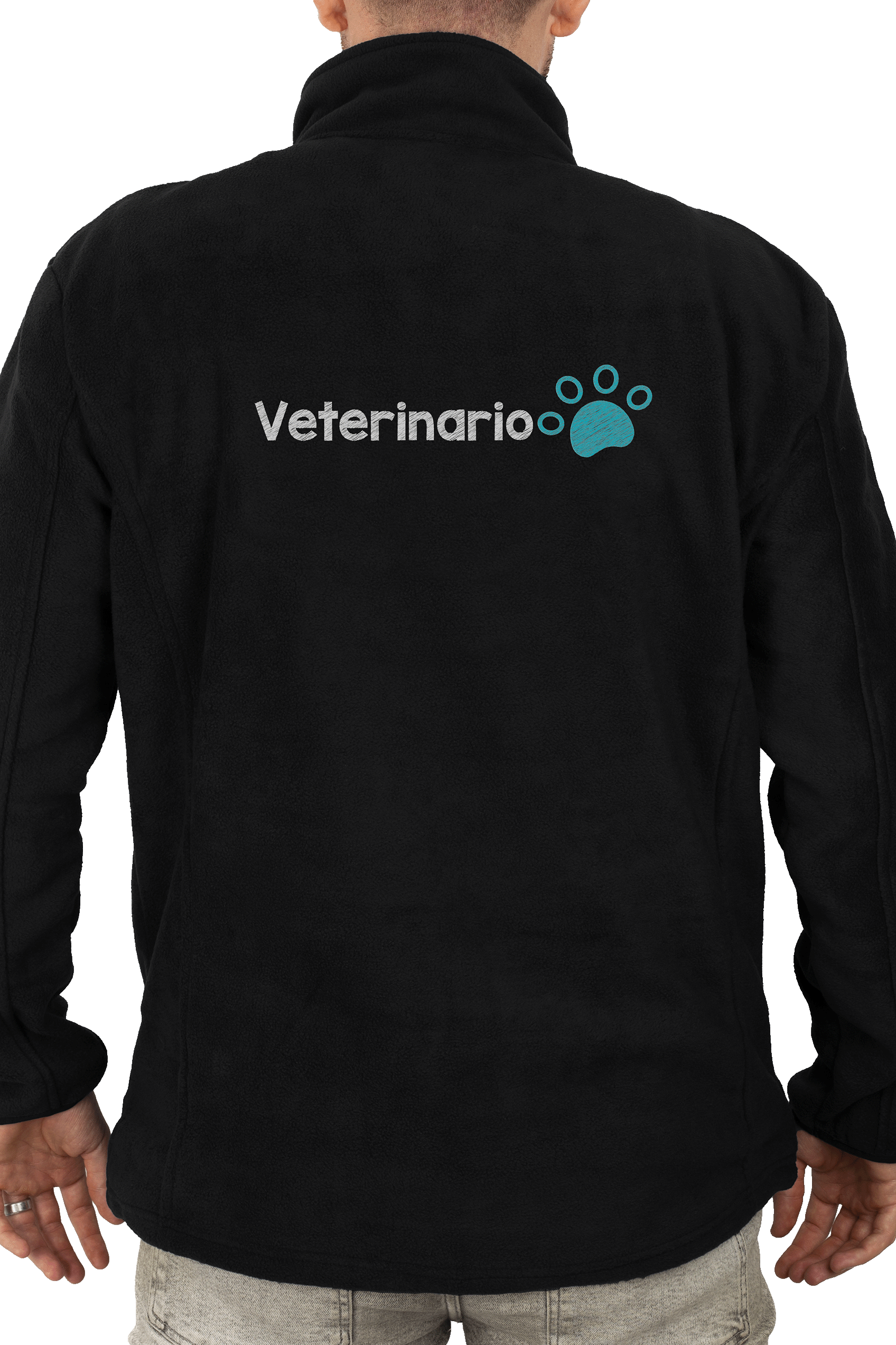Enfermania Ropa polaire vétérinaire homme noir L