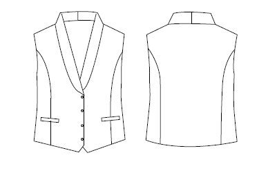 GARY'S Campero gilet femme raya campera polyester viscose