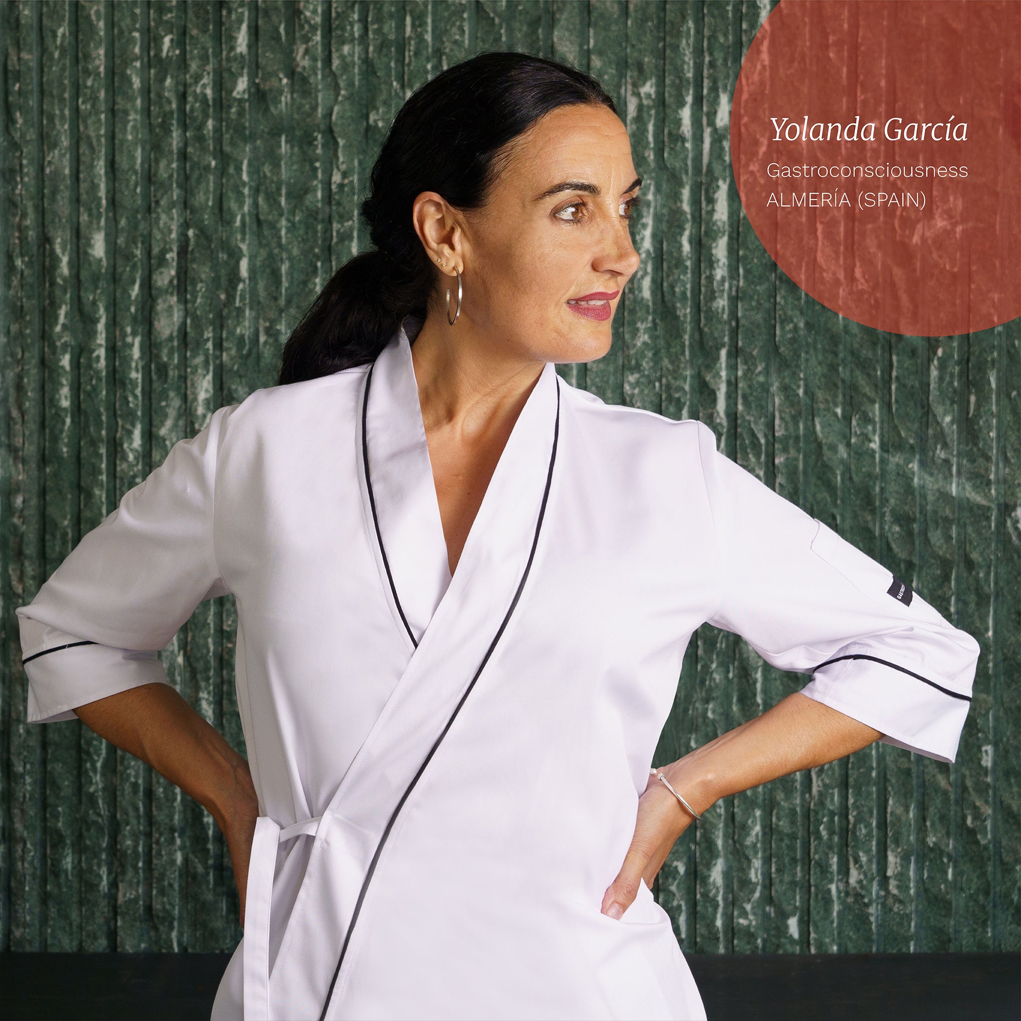 Gary's Chef veste cuisine Poseidon blanc unisexe