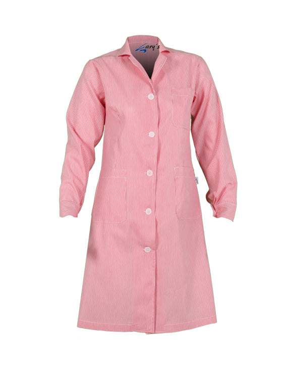 GARY'S blouse médicale femme vichy bleu manches longues S