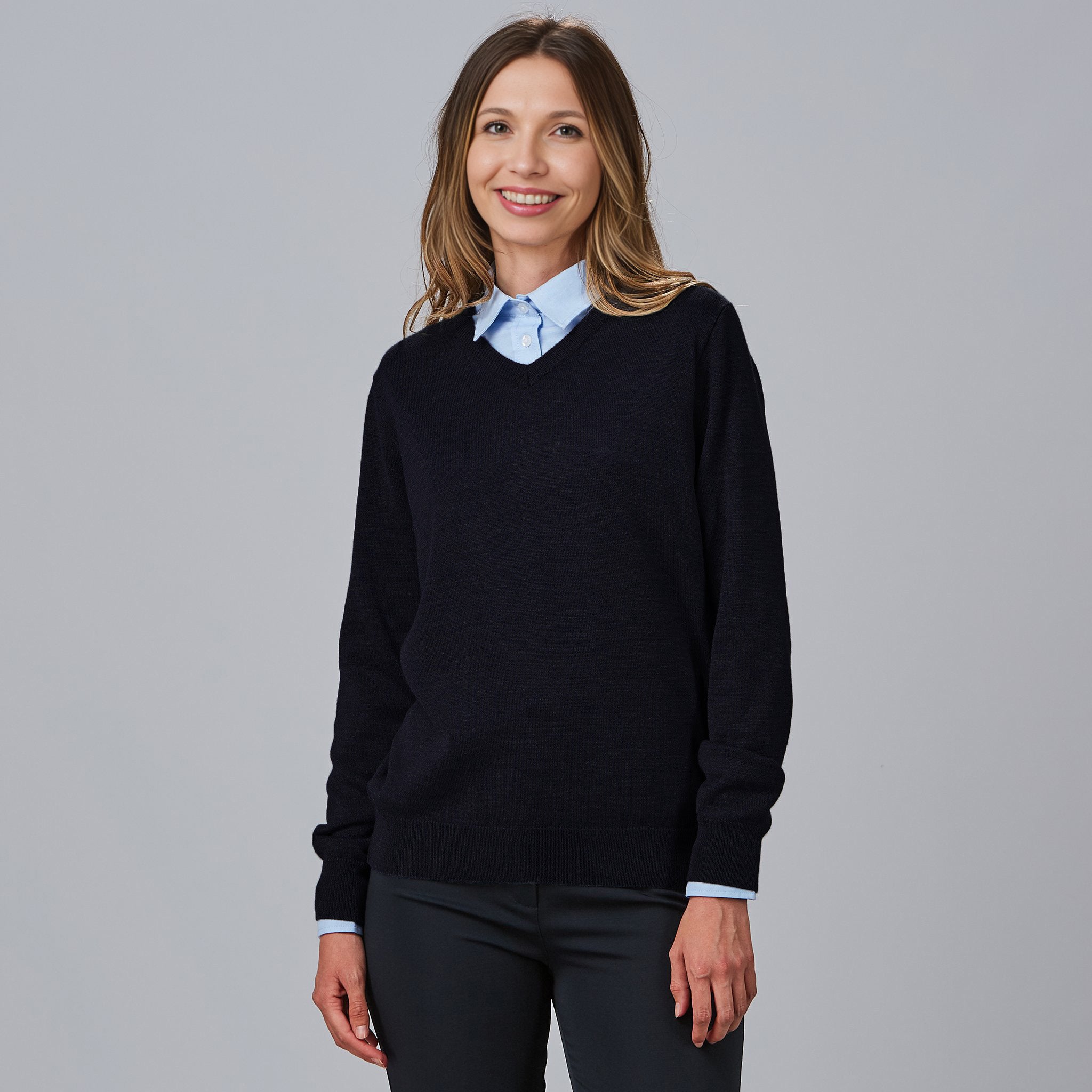 Gary's Knit Woman's Jersey pull femme noir M